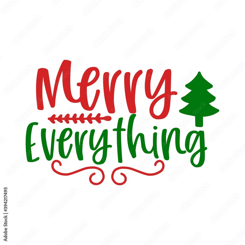 Fototapeta premium Merry everything