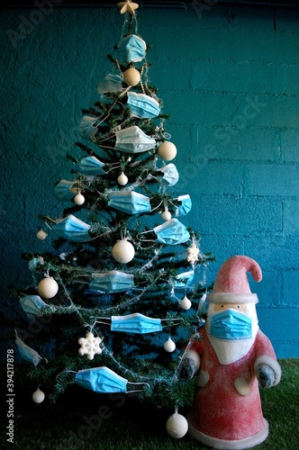 Obraz na płótnie Noël 2020 w salonie