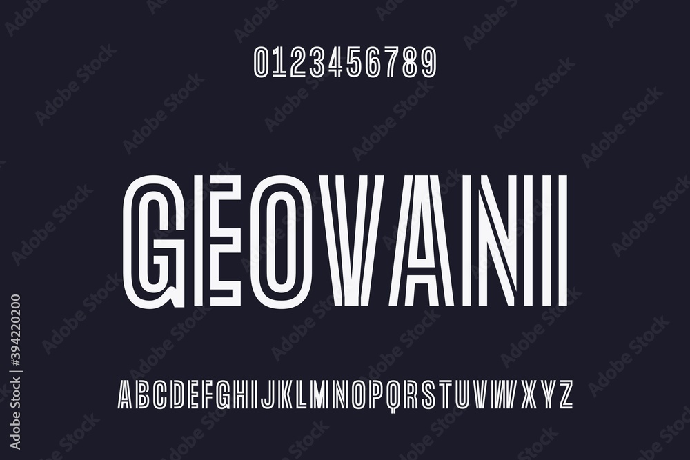 alphabet font, typography vector, letters and numbers blue and white style alphabet font, typography vector, letters and numbers blue and white style