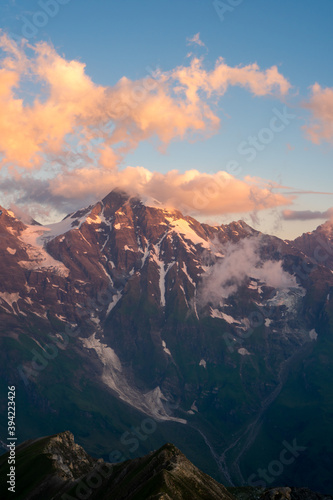 Grossglockner Hochalpenstrass Sunrise, Austria, Alps