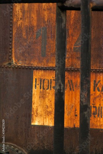Fototapeta Naklejka Na Ścianę i Meble -  Grunge rusty metal background wall texture