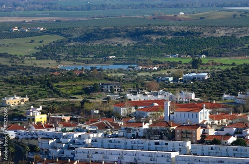 Vistas desde el Forte de Nossa Senhora da Graça, Elvas, Portugal