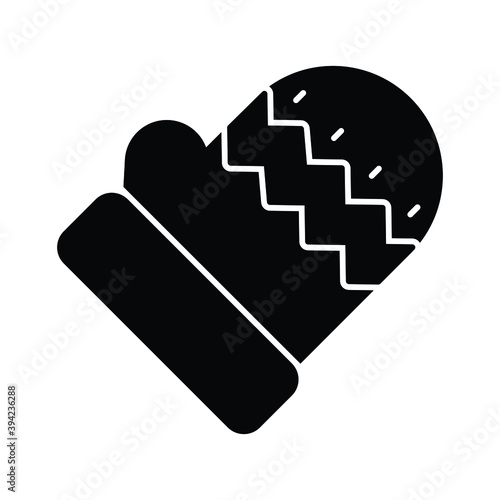 Christmas icon for glove and handwear