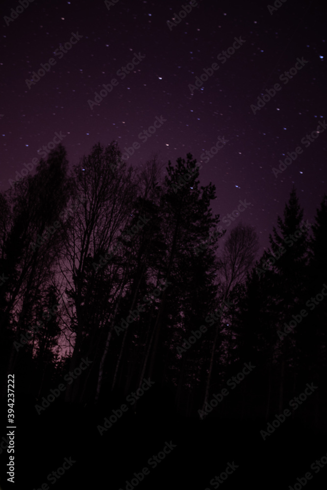 Sweden night sky