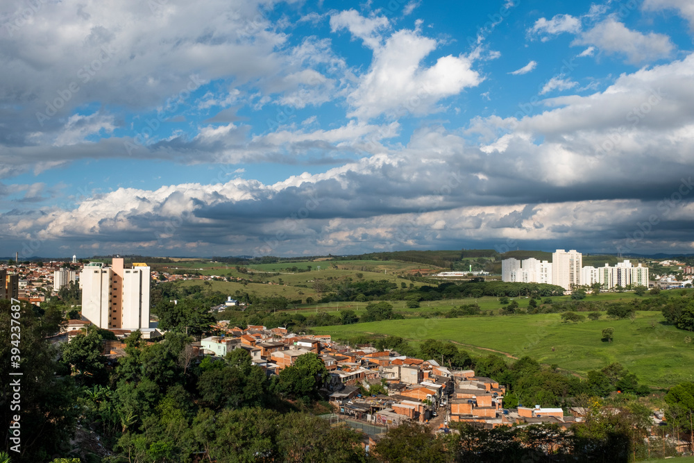 view of the city