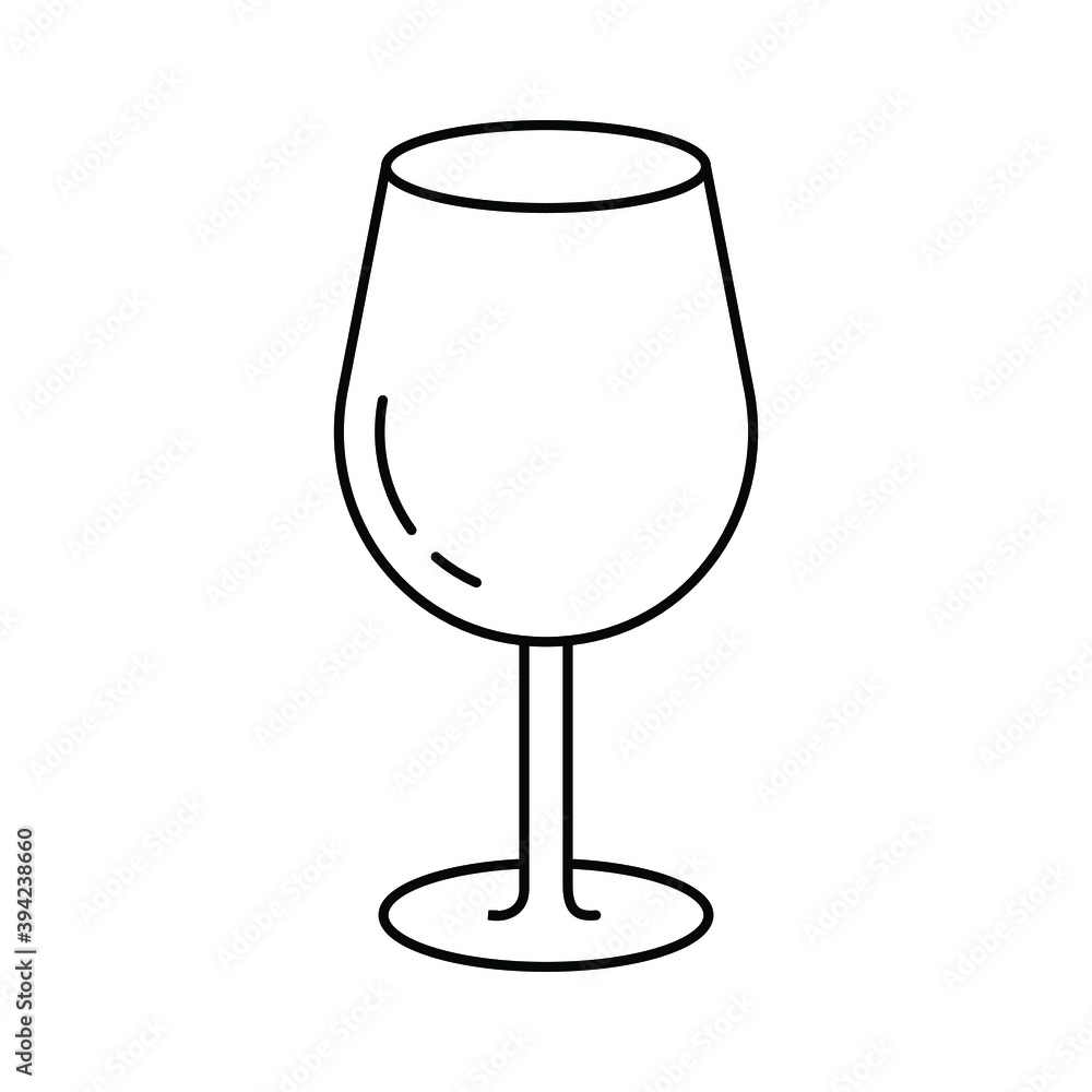Christmas icon for glass and drink Christmas icon for glass and drink