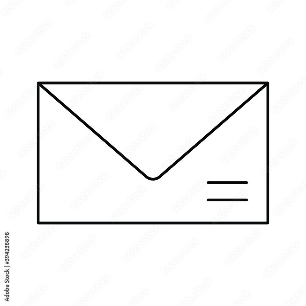 Christmas icon for message and mail Christmas icon for message and mail