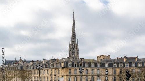 Fototapeta Naklejka Na Ścianę i Meble -  Bordeaux in France, the Saint-Michel basilica