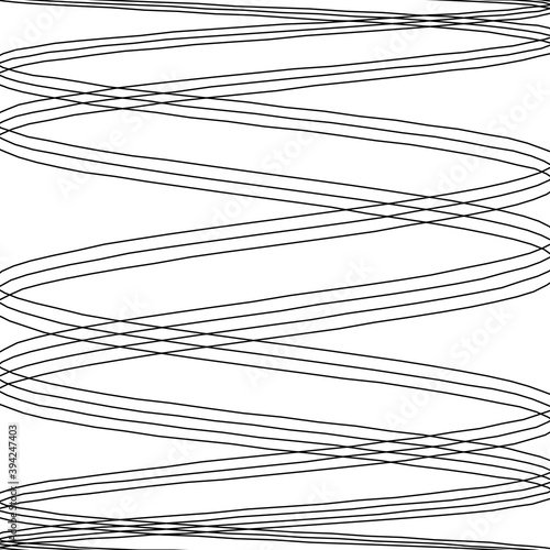 Waving-wavy, Sine vertical lines. Sinuous, Curve lines vector illustration