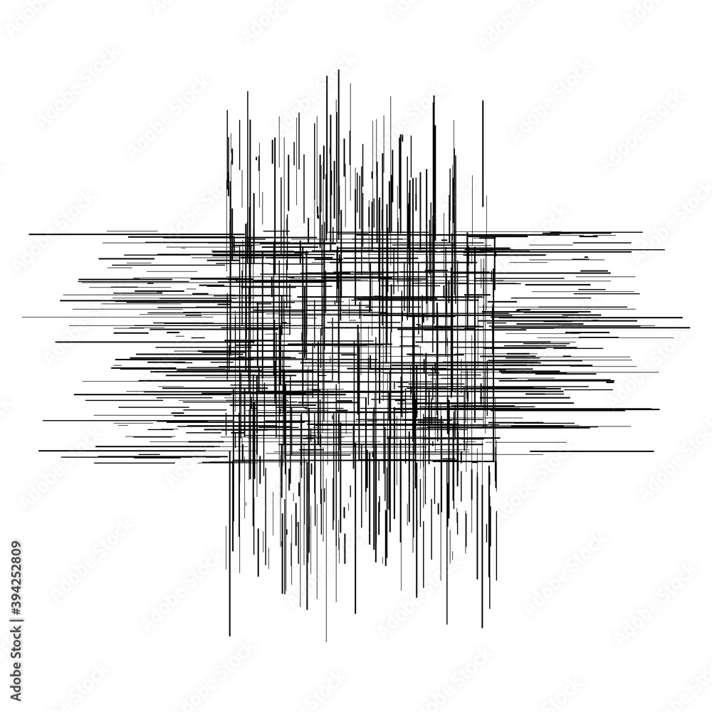 Irregular, random lines harsh texture. Abrasion, sketch, sketchy scribble lines Irregular, random lines harsh texture. Abrasion, sketch, sketchy scribble lines