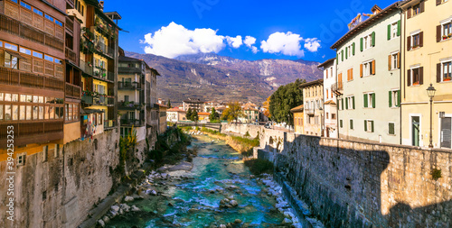 Rovereto - beautiful historic town in Trentino-Alto Adige Region of Italy.