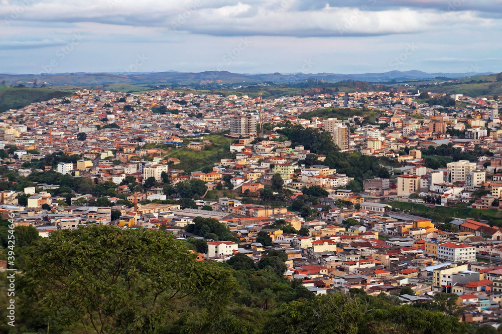 Partial view of the city of Sao Joao del Rei, Mias Gerais, Brazil 
