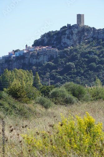 The Castle of Posada in Sardia