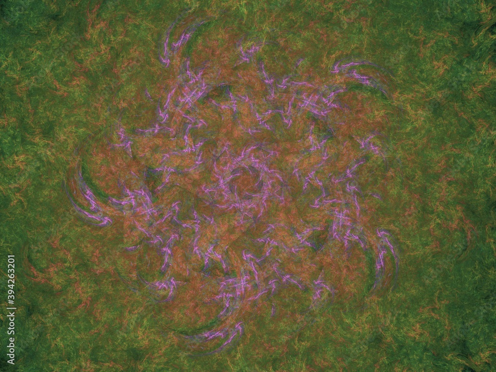 Naklejka premium Imaginatory fractal background Image