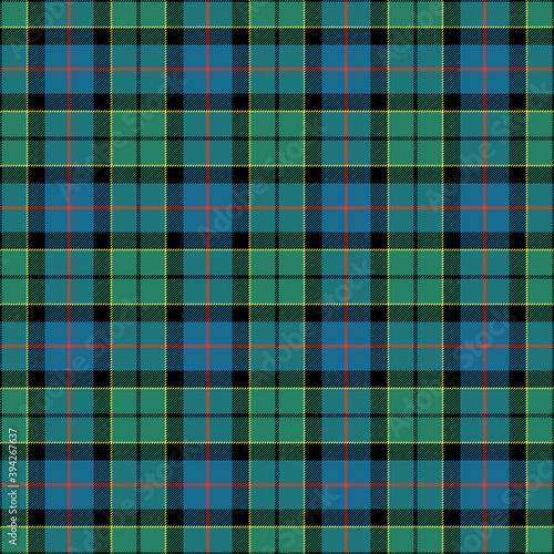Forsyth Ancient Tartan Seamless Pattern - Repeating pattern design of Ancient tartan