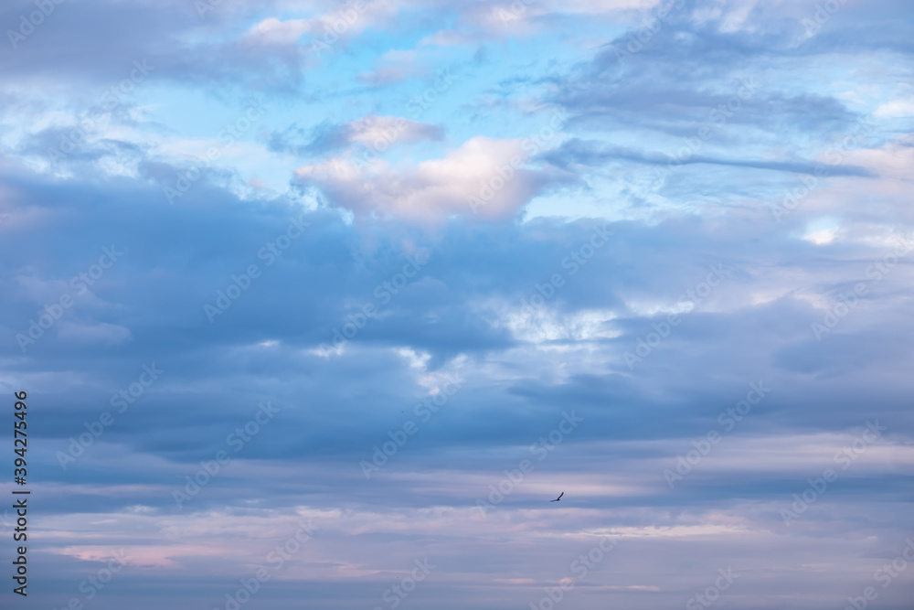 Clouds lit by the setting sun. Natural background from clouds Clouds lit by the setting sun. Natural background from clouds