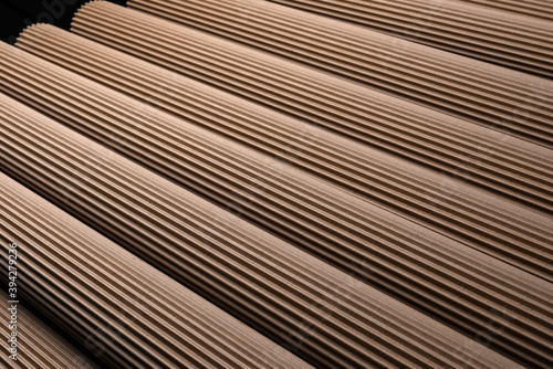 ringed corrugated cardboard