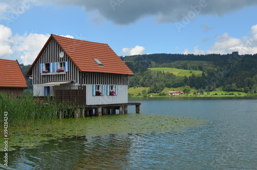 house on the lake