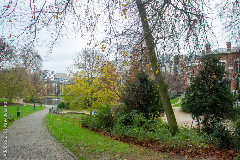 Amazing park next to EU building in Brussels Amazing park next to EU building in Brussels