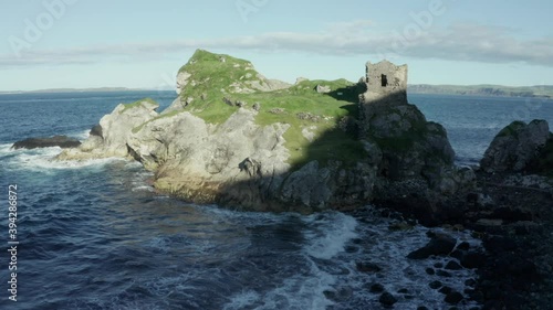kin bane castle in Northern Ireland photo