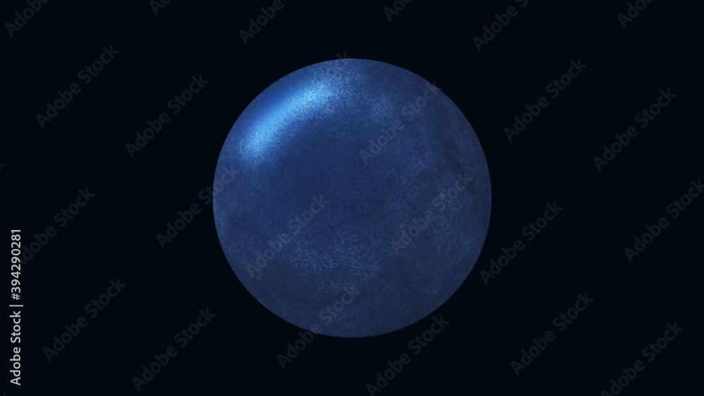 Dark blue matter inside crystal glass orb globe Dark blue matter inside crystal glass orb globe