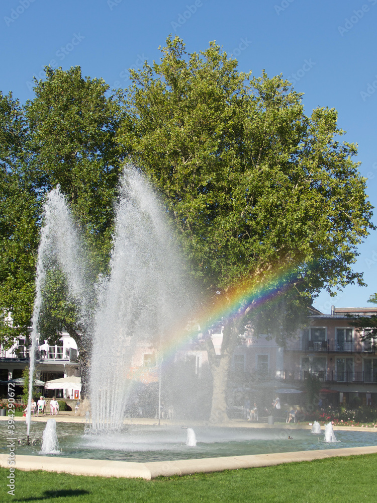 Fototapeta premium Im Kurpark Bad Kissingen