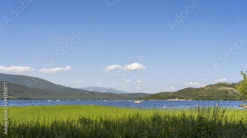 Lago de Sanabria Summer Timelapse 4K photo