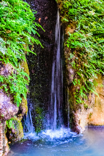 Waterfall in a Goynuk canyon. Antalya province  Turkey