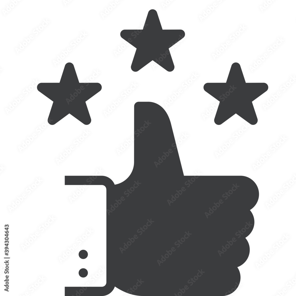 glyph icon representing appreciation, recognition, reward & support glyph icon representing appreciation, recognition, reward & support