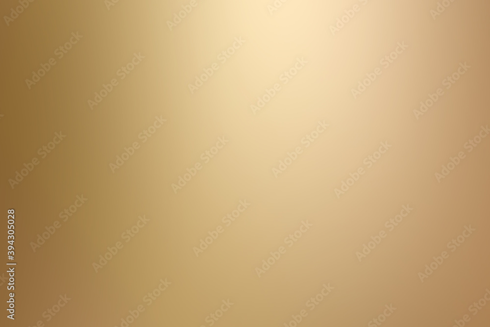 Gold gradient blurred background with soft glowing backdrop, background texture for design - obrazy, fototapety, plakaty 