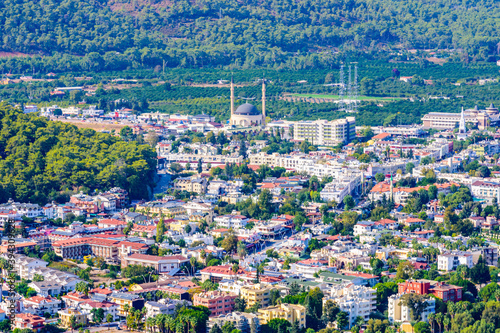 Aerial view of the Kemer town. Antalya province, Turkey © ihorbondarenko