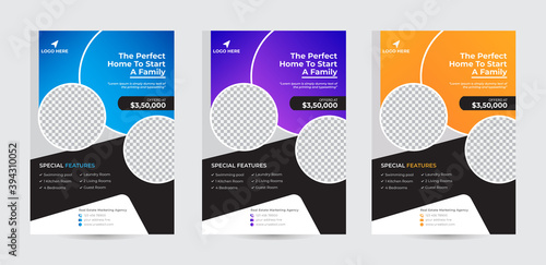 Real Estate Flyer Design Template 