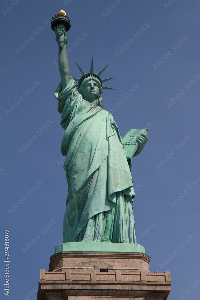 Fototapeta premium The Statue of Liberty historical monument located in New York city 
