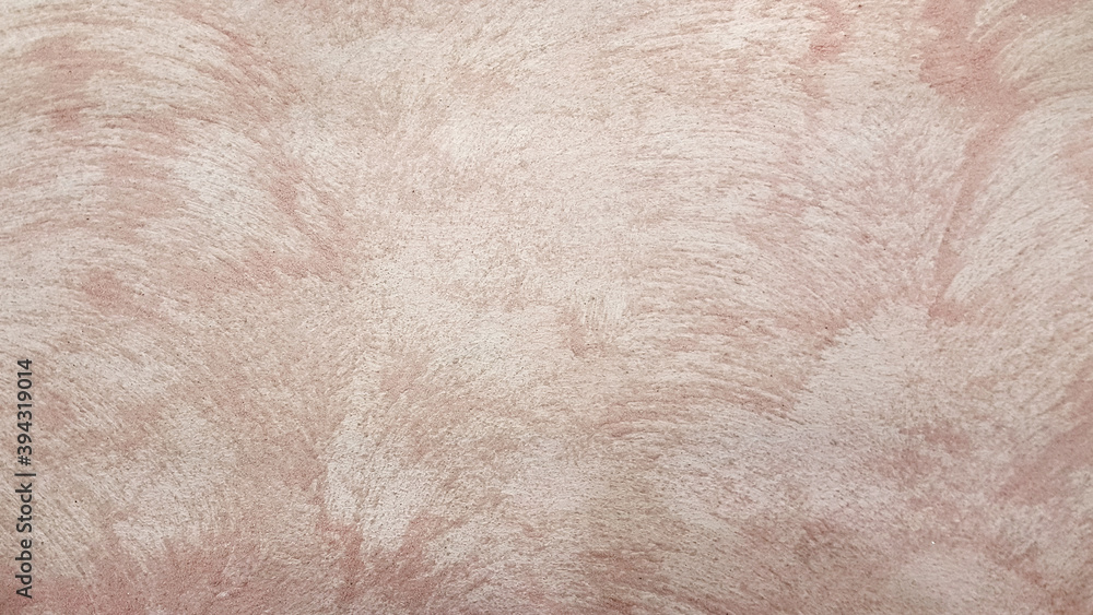 Beige decorative plaster on the wall, craft texture macro background for your design Beige decorative plaster on the wall, craft texture macro background for your design