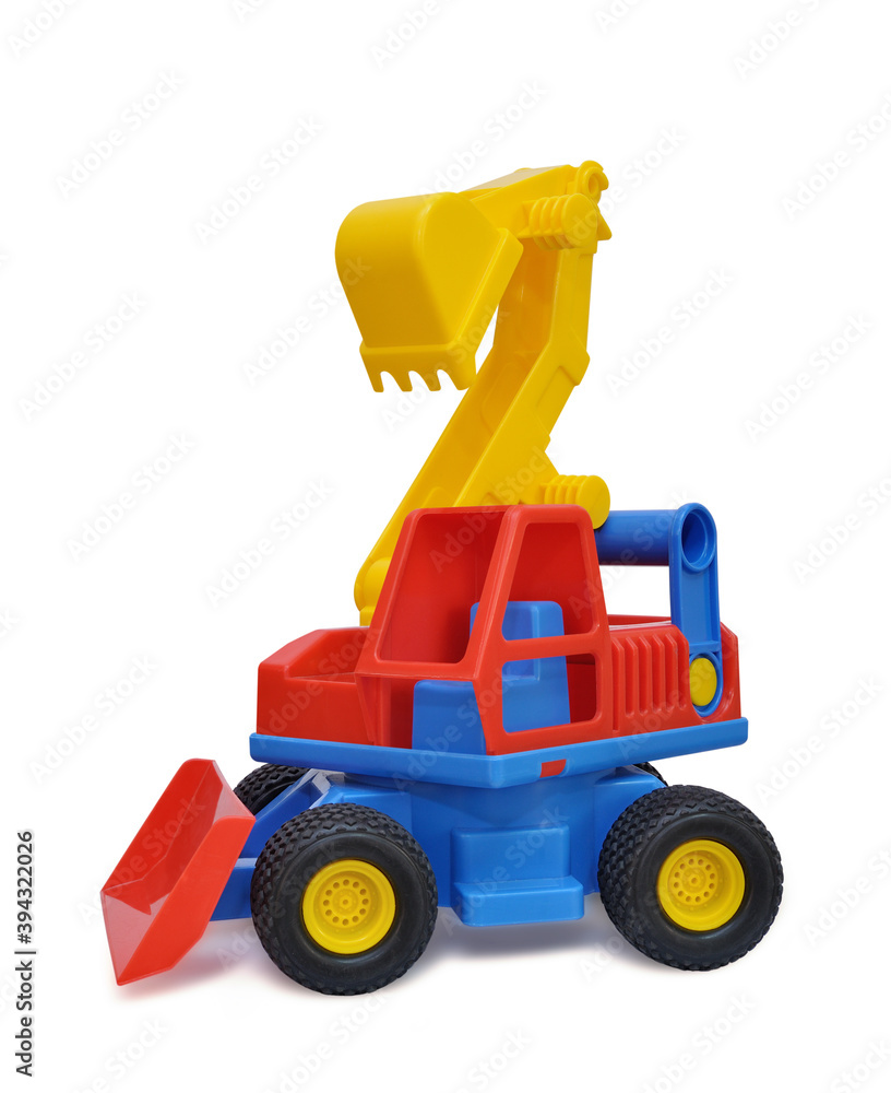 Children's toy excavator