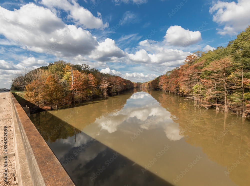 Fototapeta premium Boeuf River a tributary of the Ouachita River