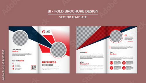 Bifold Brochure Design Template for your Company, Corporate, Business, Advertising, Marketing, Agency, and Internet business.
