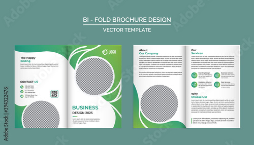 Bifold Brochure Design Template for your Company, Corporate, Business, Advertising, Marketing, Agency, and Internet business.
