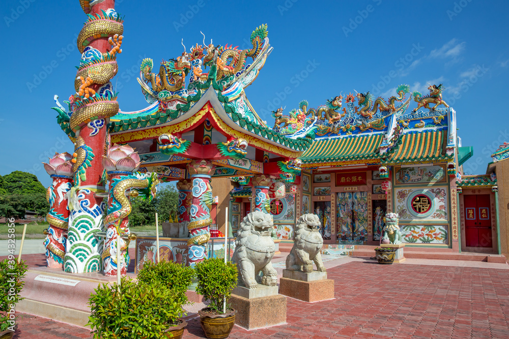 Obraz premium San Chao Pho Ongkharak Tutelary Shrine.