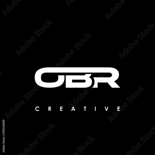 OBR Letter Initial Logo Design Template Vector Illustration	
