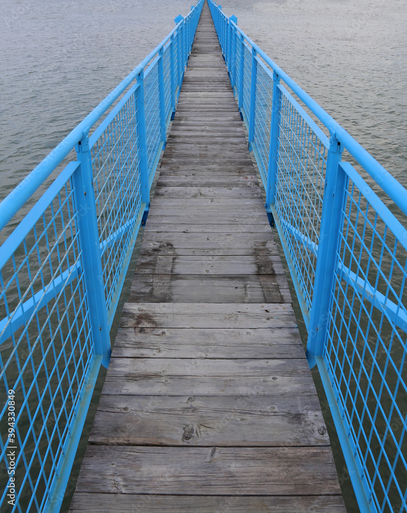 bridge that leads to infinity in the middle of the sea bridge that leads to infinity in the middle of the sea