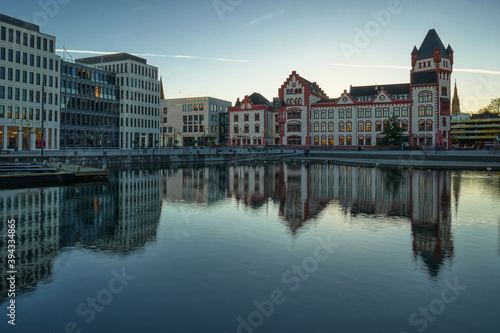 Historisches Gebäude am Phoenixsee in Dortmund photo