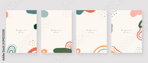 Minimal concept background. Abstract memphis backgrounds with copy space for text. Vector illustration.