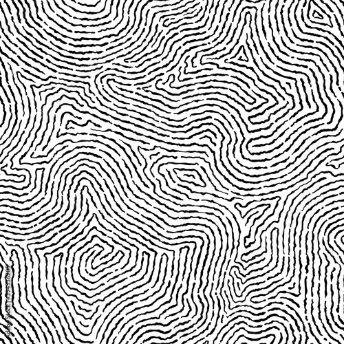 Seamless fingerprint images can be used for backgrounds  wallpapers  and artwork. vector illustration design.