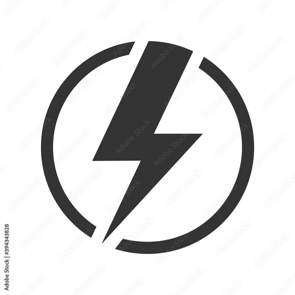 Power energy icon. Flash vector symbol. Power energy icon. Flash vector symbol.