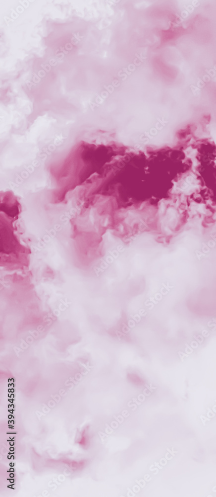 Obraz Minimalistic pink cloudy background as abstract backdrop, minimal design and artistic splashes