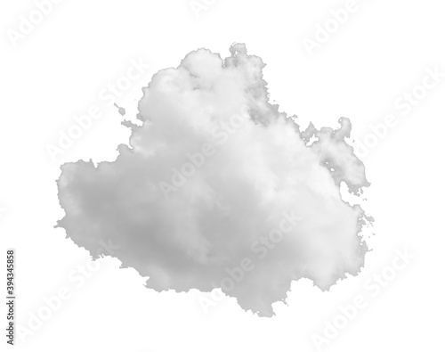 clouds isolated on white background