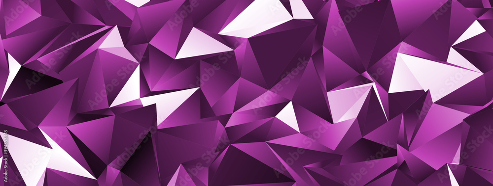 3d Triangles, abstract  background. Design wallpaper.