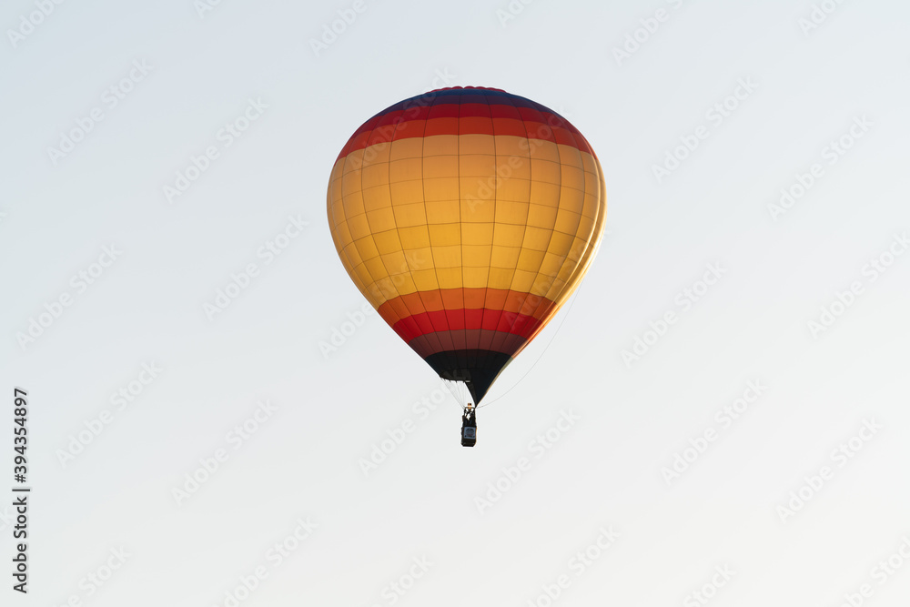 Fototapeta premium hot air balloon in flight