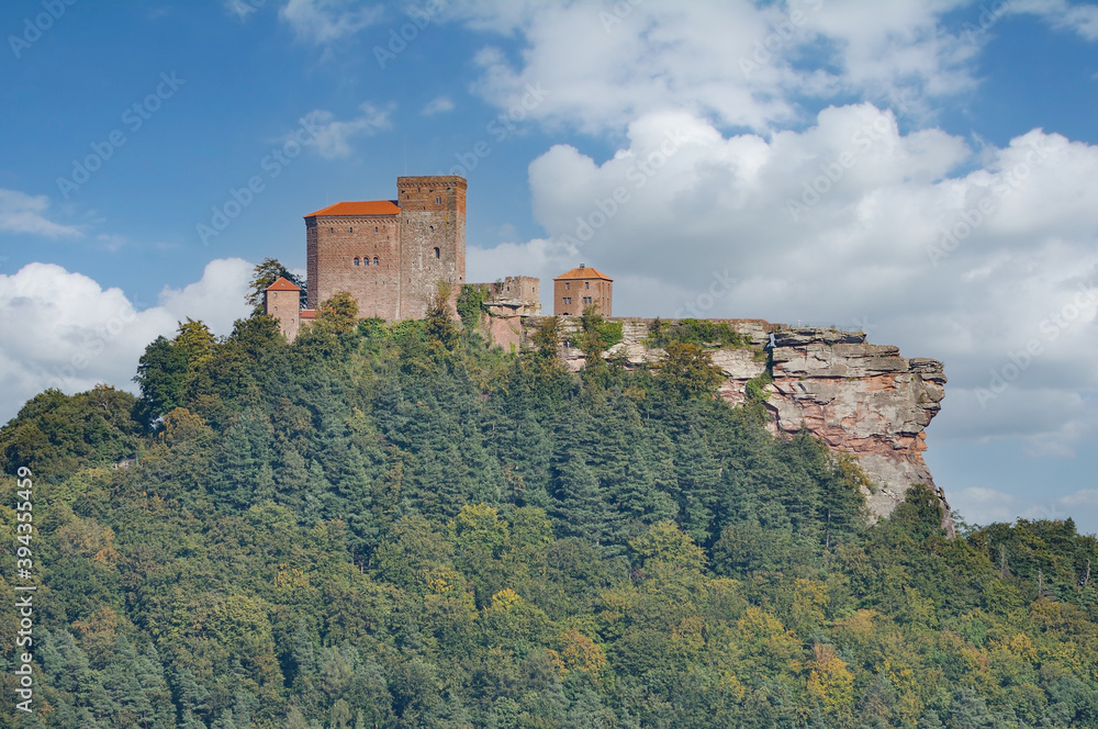 Burg Trifels bei Annweiler im Pfälzerwald,Rheinland-Pfalz,Deutschland